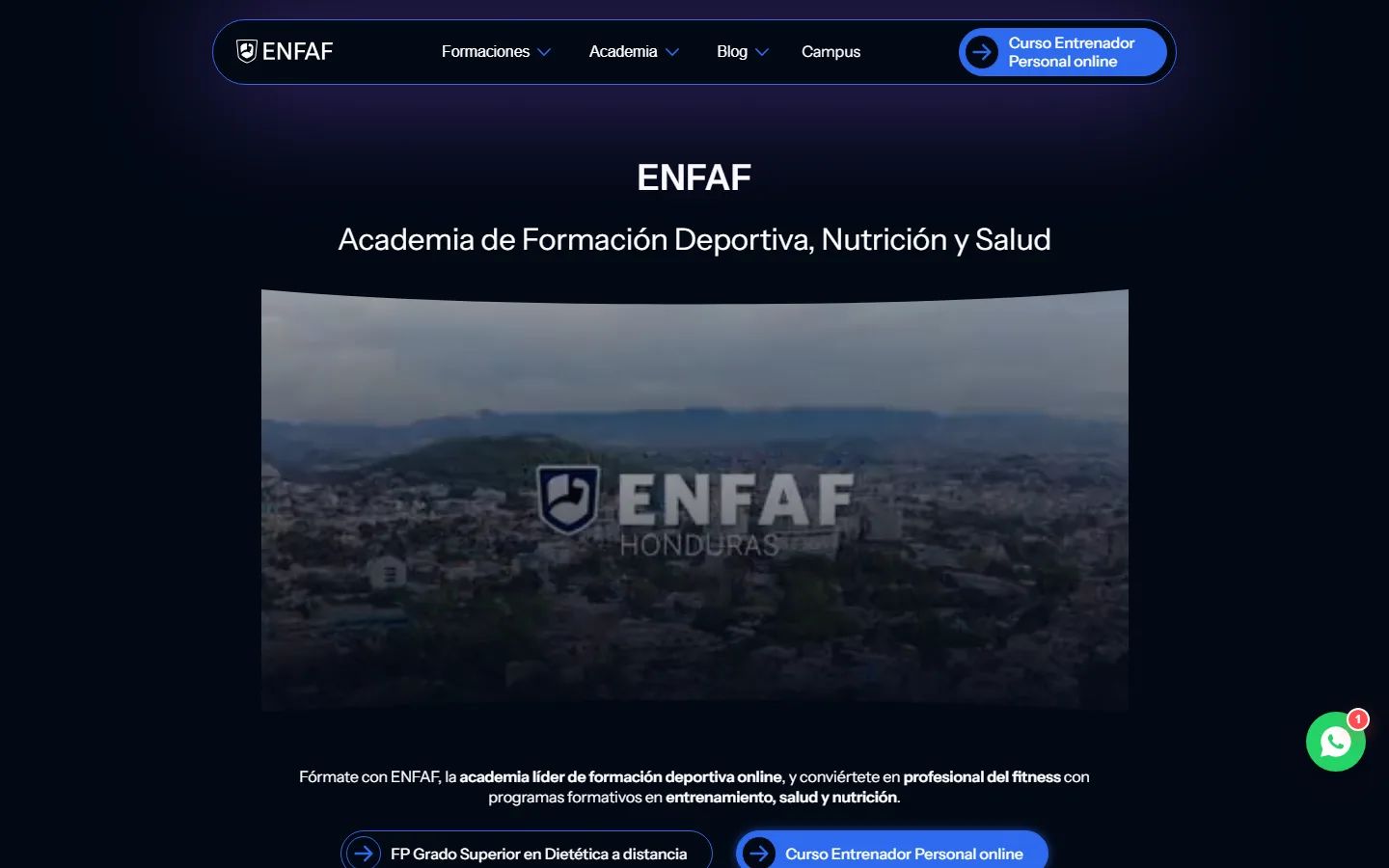 ENFAF, plataforma de formación deportiva online